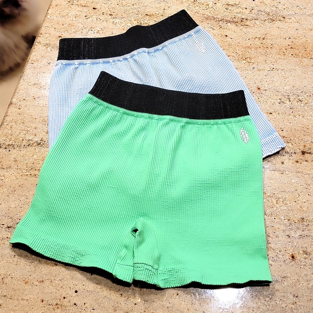 Free People pranja shorts. Size M/L. Fresh cut and vintage clear skies. NWT